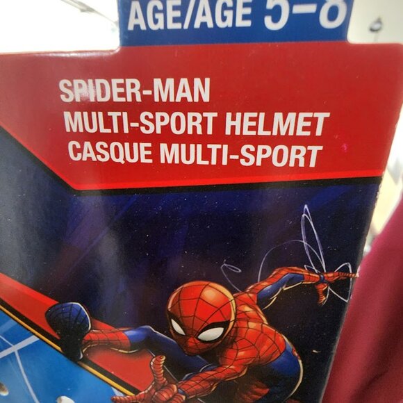 MARVEL SPIDER-MAN MULTISPORT HELMET KIDS 5-8 NWT Unisex MADE In USA, NWT - Picture 12 of 14